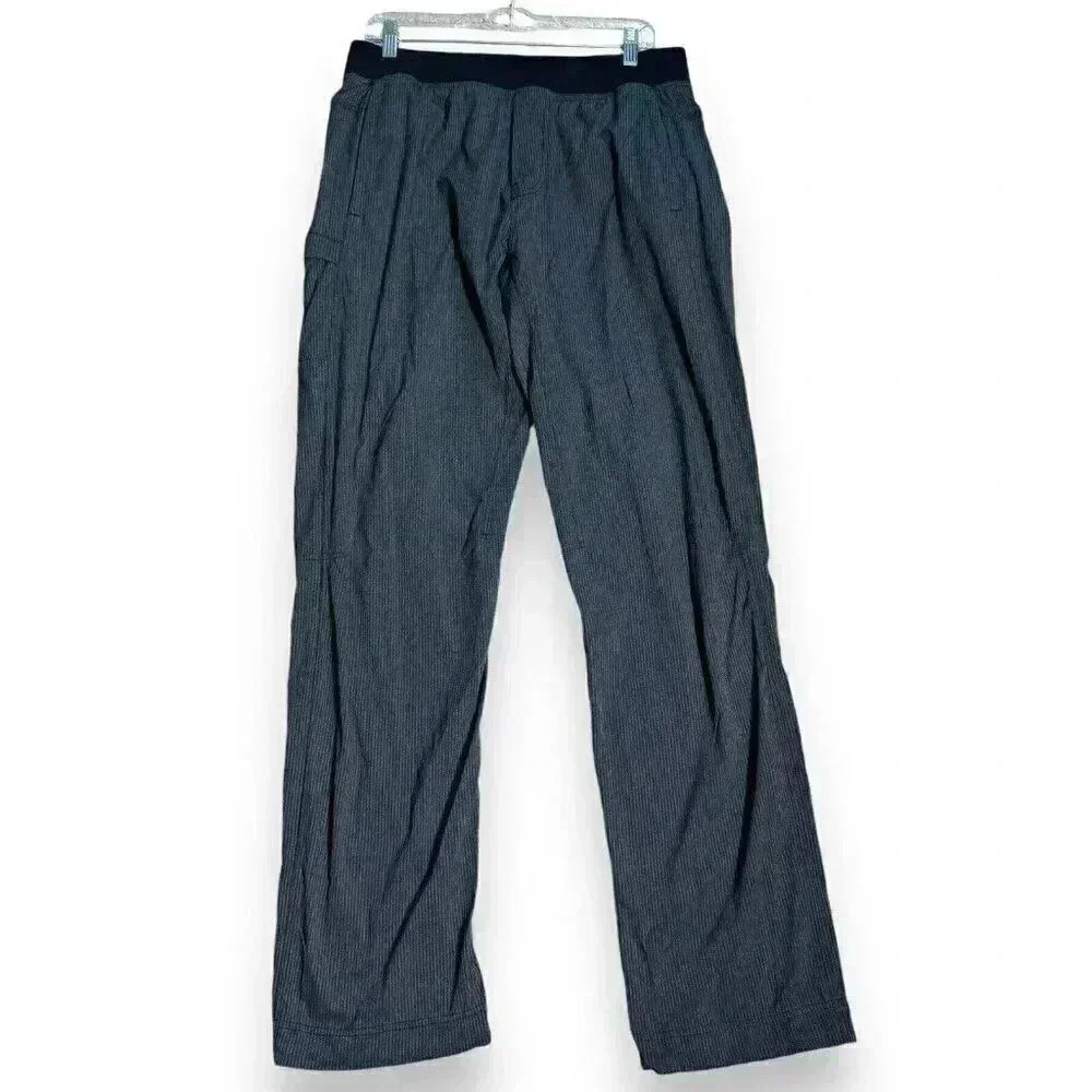 Lululemon Pants Mens L Gray Sweatpants Drawstring Cargo Workout Hiking Gym Gray - Picture 3 of 7